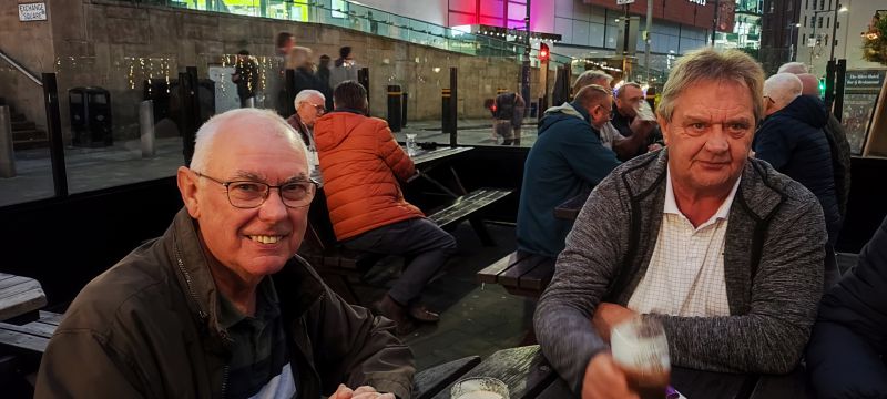 Dave Sharp and Colin Chatterton